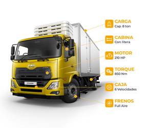 Camión UD Trucks Croner MKE210 - Ficha Técnica